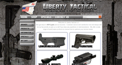 Desktop Screenshot of libertytactical.com